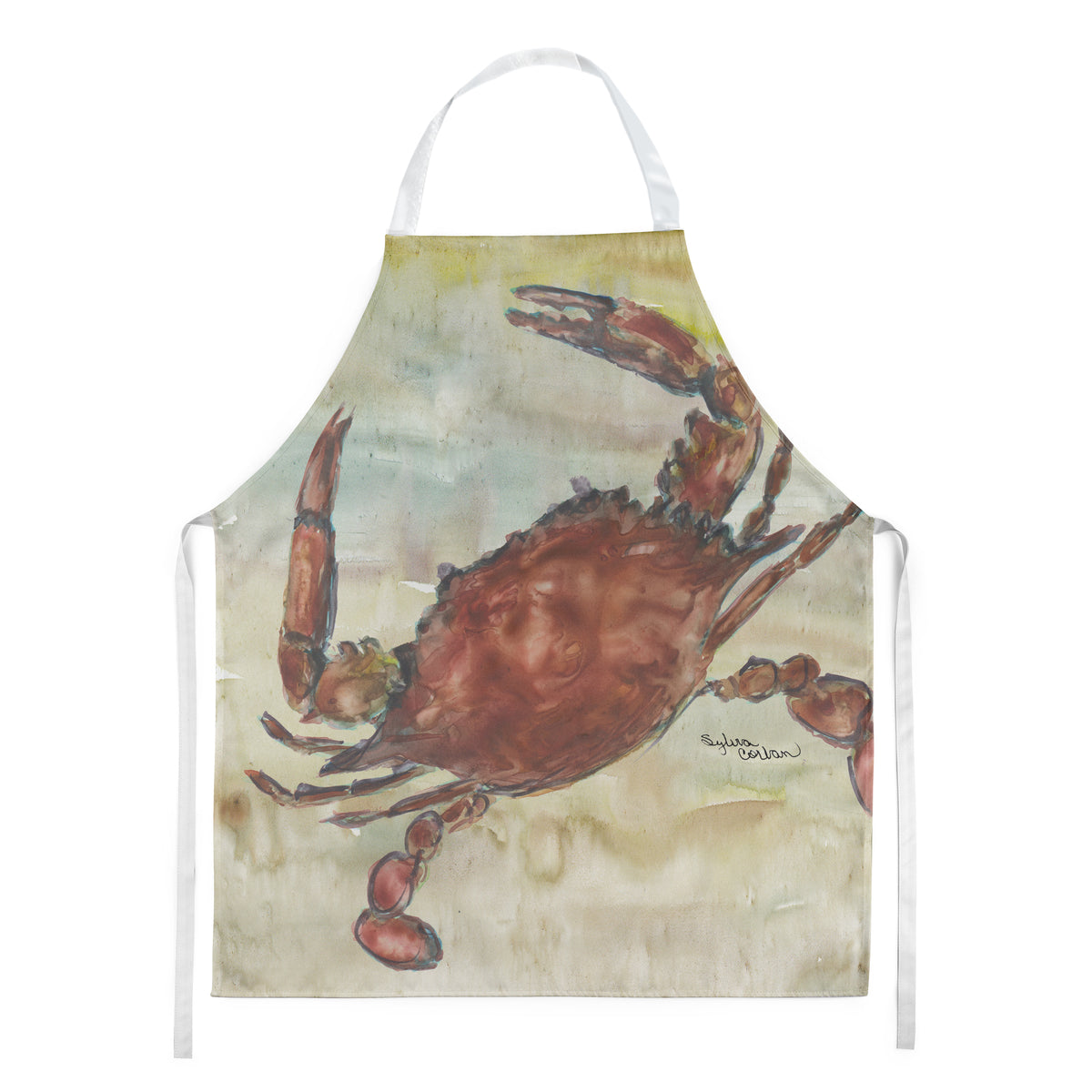 Cooked Crab Yellow Sky Apron SC2022APRON