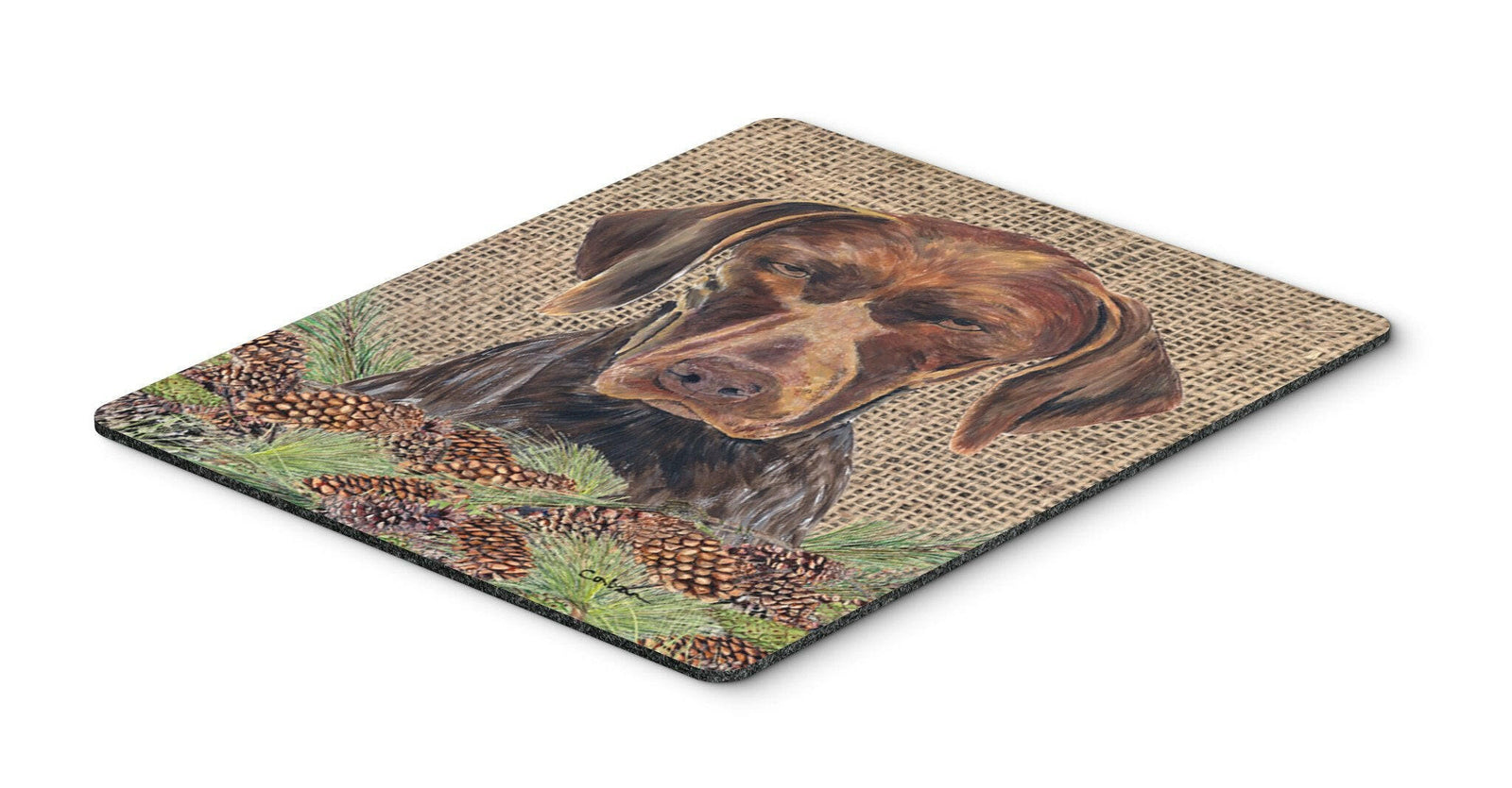 German Shorthaired Pointer Mouse Pad, Hot Pad or Trivet by Caroline's Treasures