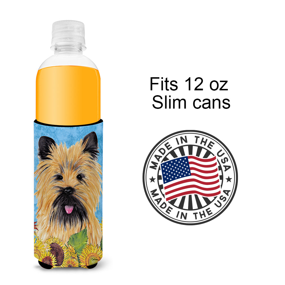 Cairn Terrier Ultra Beverage Insulators for slim cans SC9057MUK.