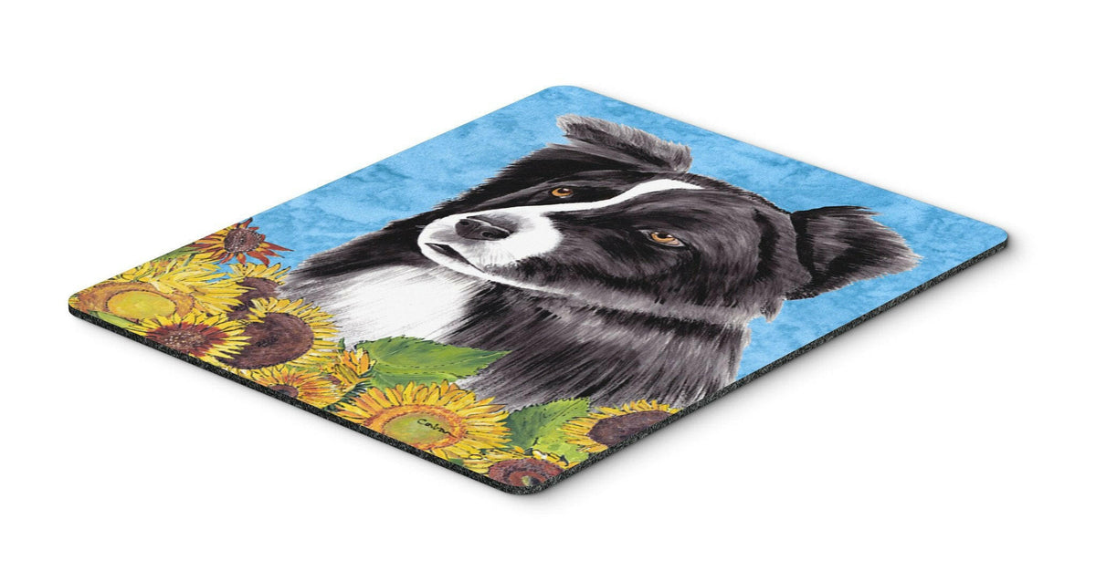 Border Collie Mouse Pad, Hot Pad or Trivet by Caroline&#39;s Treasures