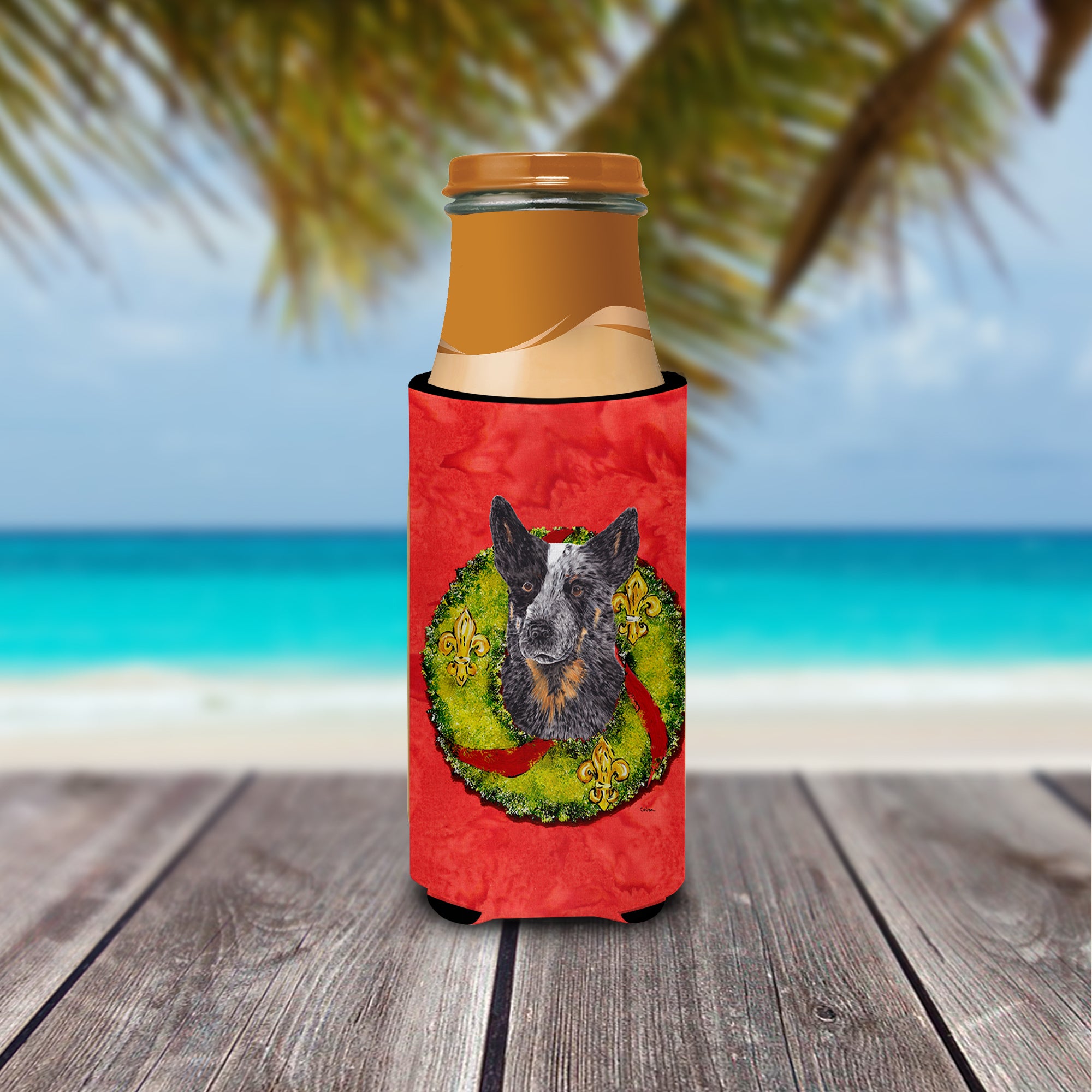 Australian Cattle Dog Ultra Beverage Insulators for slim cans SC9090MUK