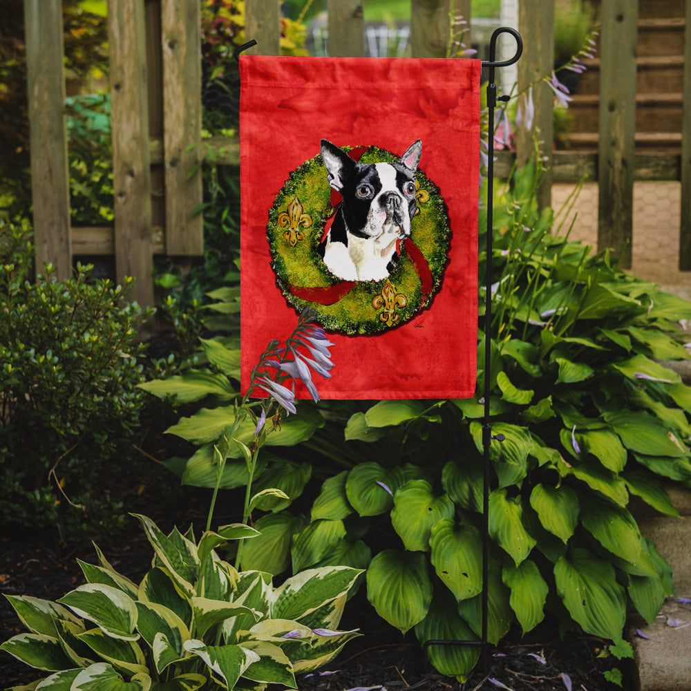 Boston Terrier Flag Garden Size