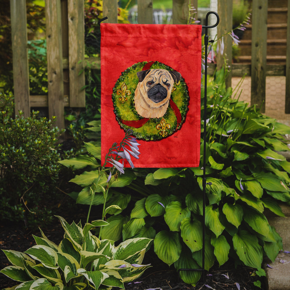 Pug Flag Garden Size