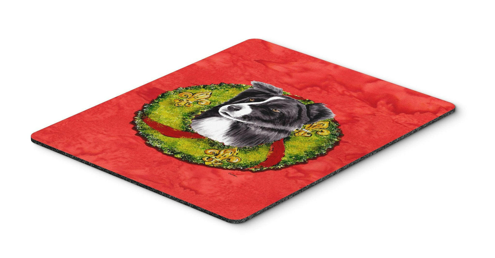 Border Collie Mouse Pad, Hot Pad or Trivet by Caroline's Treasures