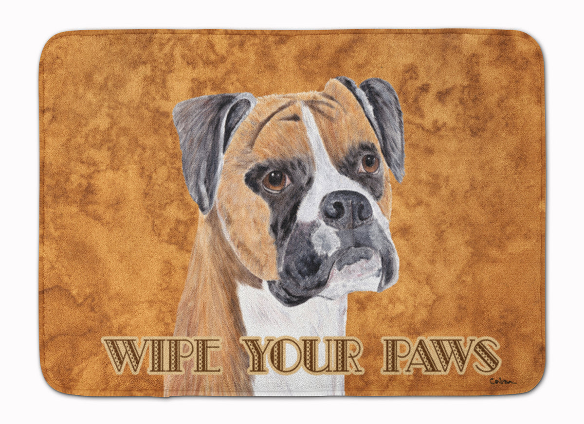 Boxer Wipe your Paws Machine Washable Memory Foam Mat SC9121RUG - the-store.com