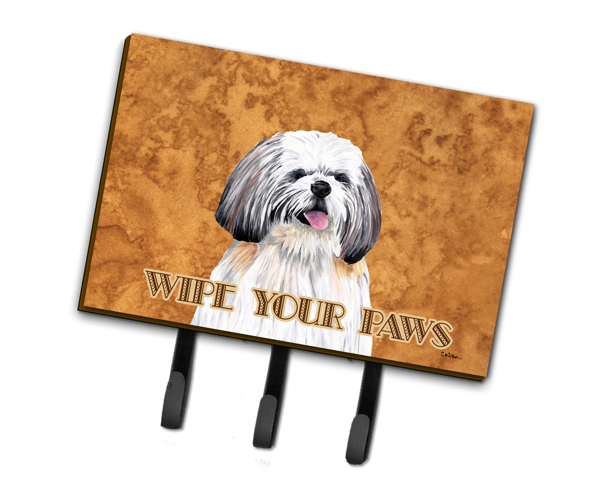 Shih Tzu Wipe your Paws Leash or Key Holder  the-store.com.