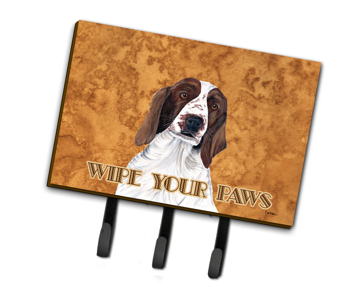 Springer Spaniel Wipe your Paws Leash or Key Holder  the-store.com.
