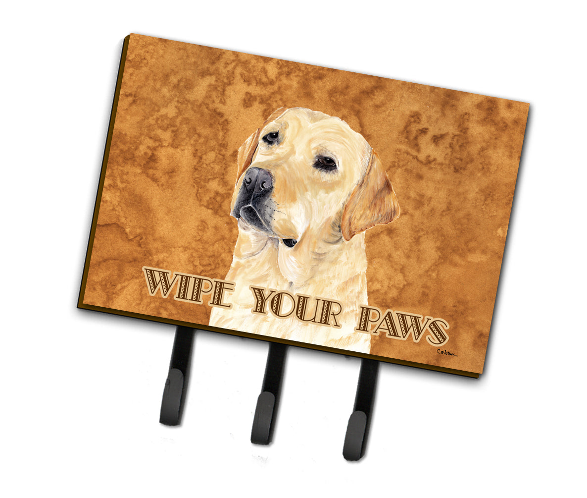 Labrador Wipe your Paws Leash or Key Holder  the-store.com.