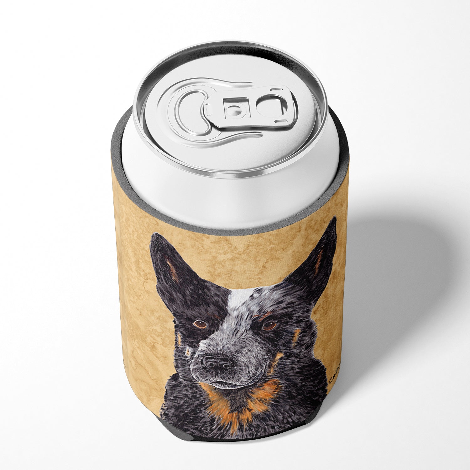 Australian Cattle Dog Can or Bottle Beverage Insulator Hugger.