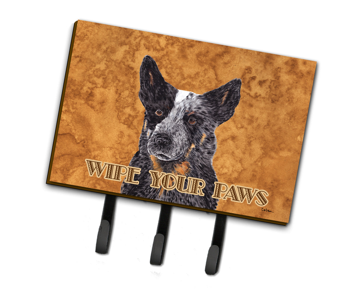 Australian Cattle Dog Wipe your Paws Leash or Key Holder