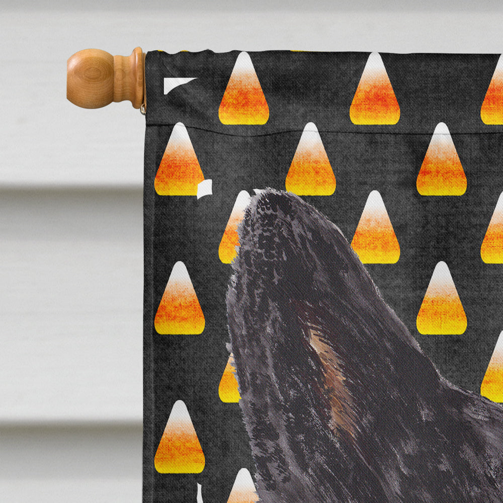 Australian Cattle Dog Candy Corn Halloween Portrait Flag Canvas House Size