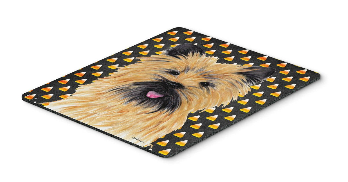 Cairn Terrier Candy Corn Halloween Portrait Mouse Pad, Hot Pad or Trivet by Caroline&#39;s Treasures