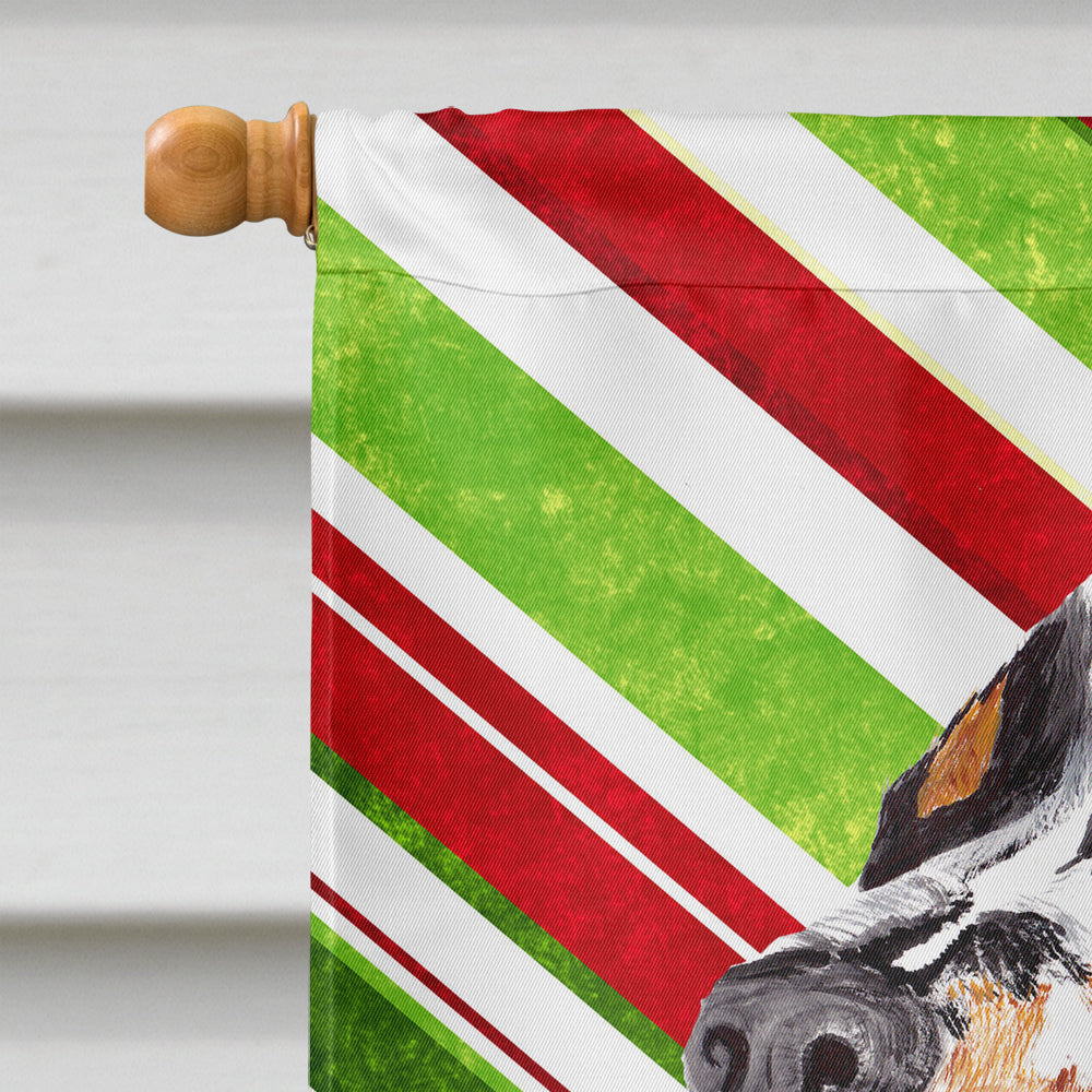 Springer Spaniel Candy Cane Holiday Christmas Flag Toile Taille de la maison