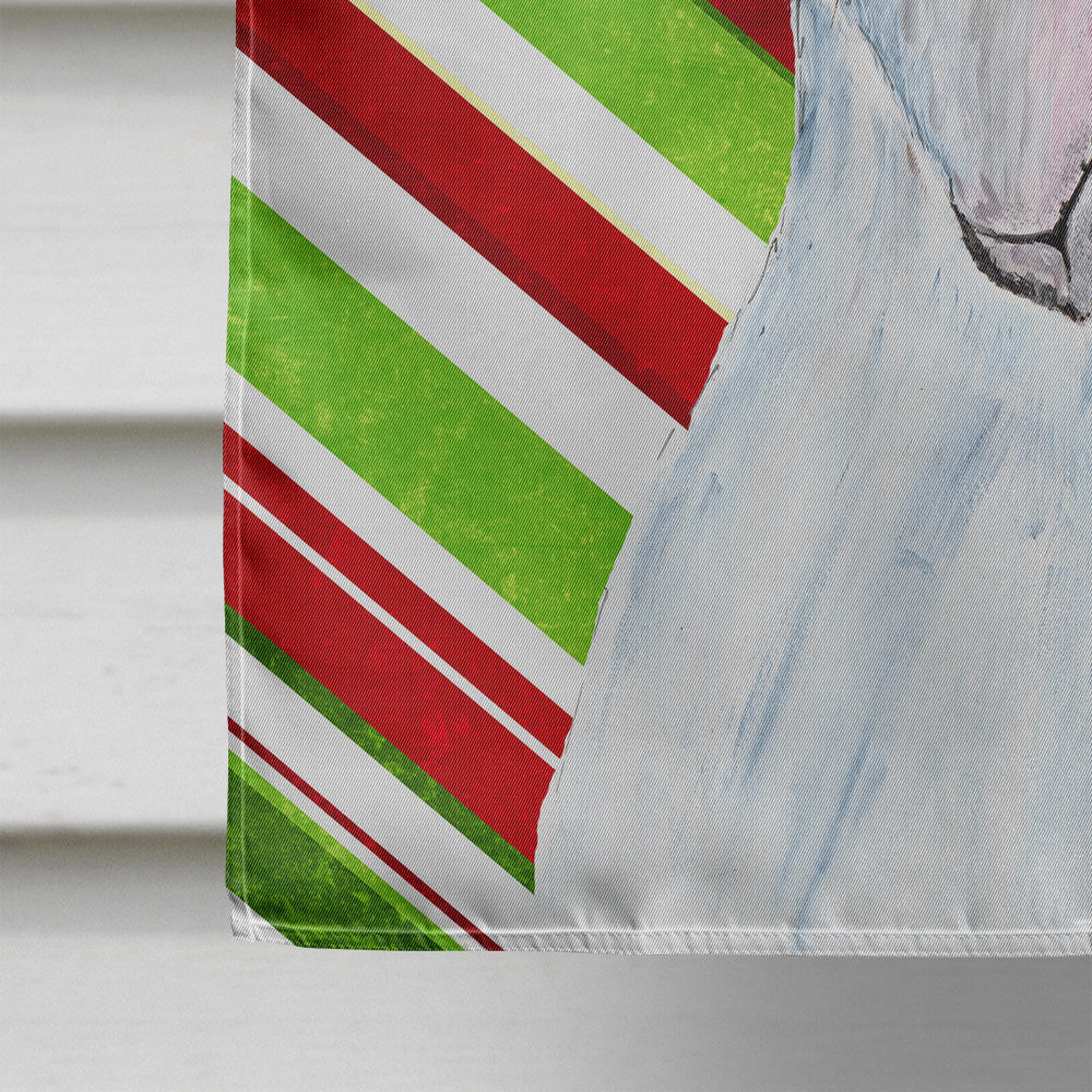Pit Bull Candy Cane vacances Noël drapeau toile taille de la maison