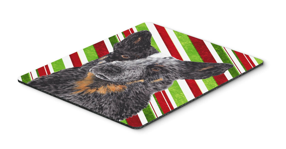 Australian Cattle Dog Candy Cane Holiday Christmas Mouse Pad, Hot Pad or Trivet by Caroline&#39;s Treasures