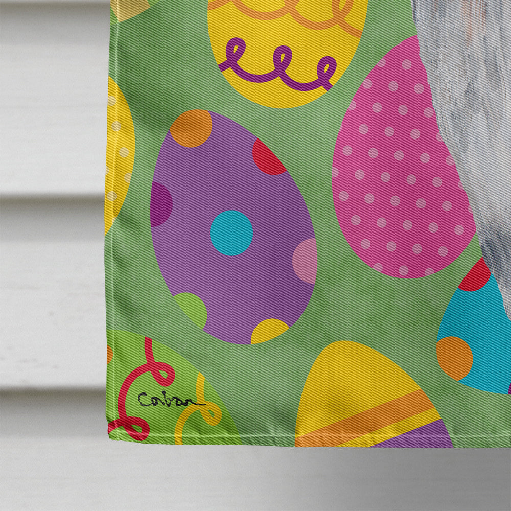 Beagle Easter Eggtravaganza Flag Canvas House Size  the-store.com.