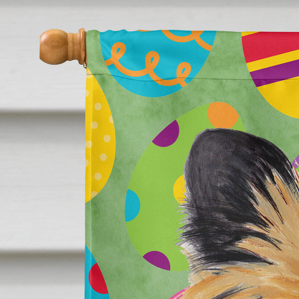 Cairn Terrier Easter Eggtravaganza Flag Canvas House Size  the-store.com.