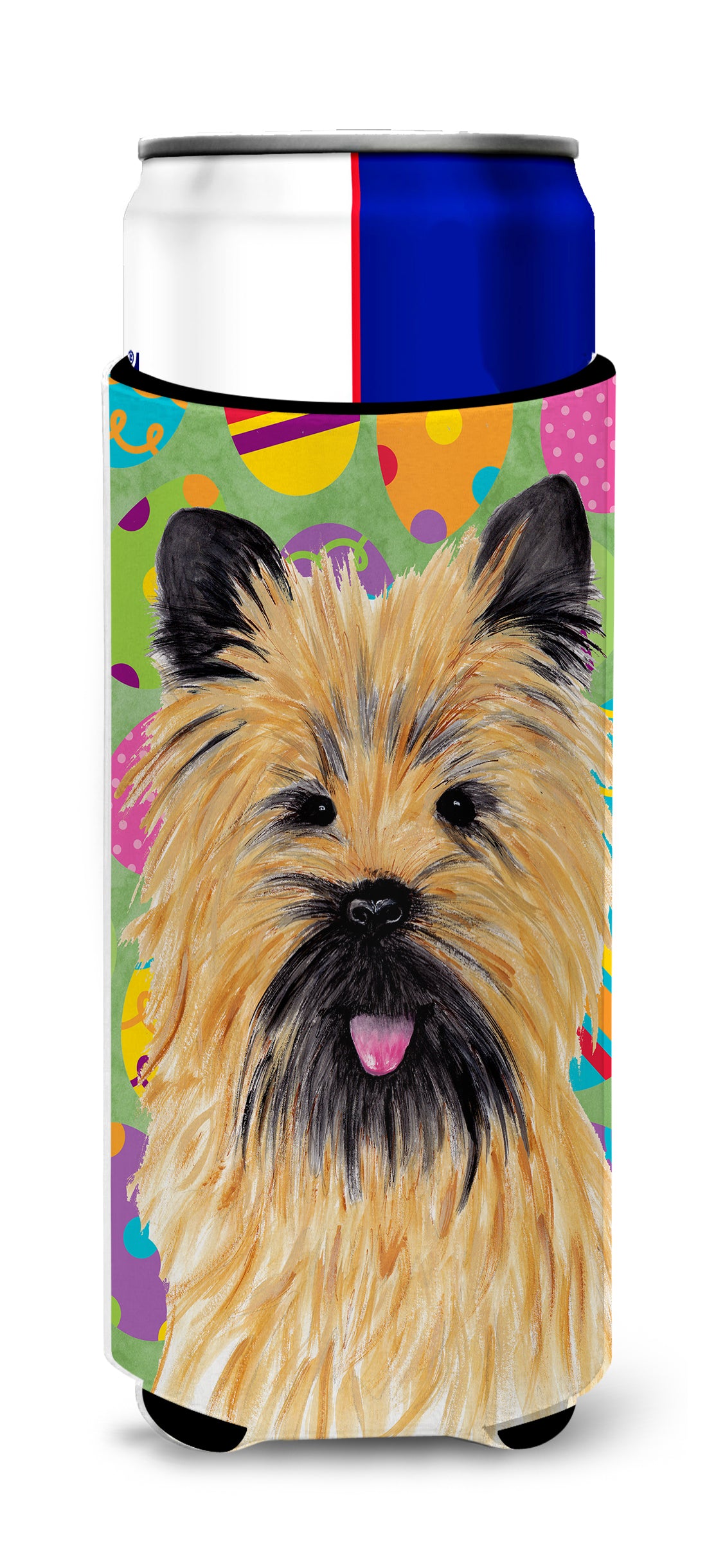 Cairn Terrier Easter Eggtravaganza Ultra Beverage Insulators for slim cans SC9455MUK.