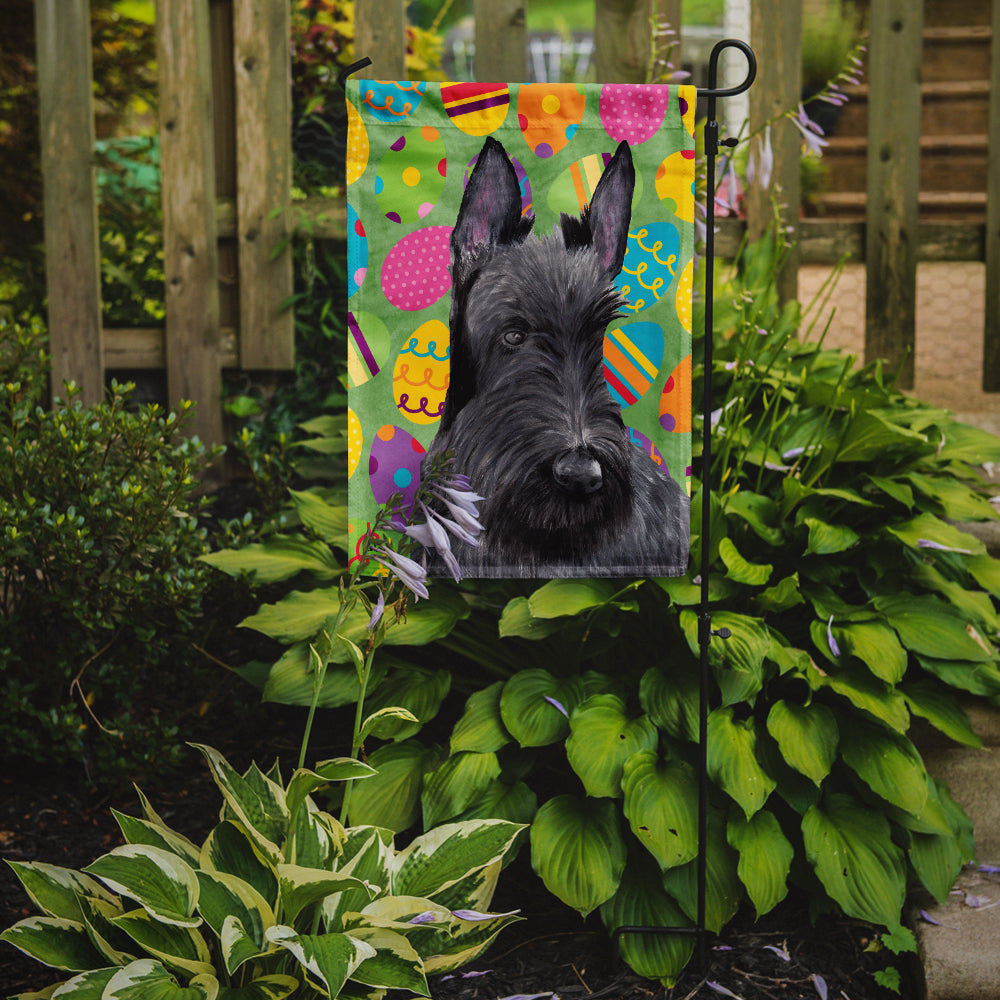 Scottish Terrier Easter Eggtravaganza Flag Garden Size  the-store.com.