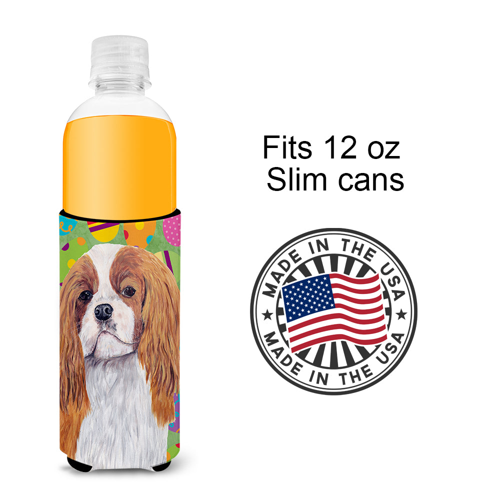 Cavalier Spaniel Easter Eggtravaganza Ultra Beverage Insulators for slim cans SC9474MUK.