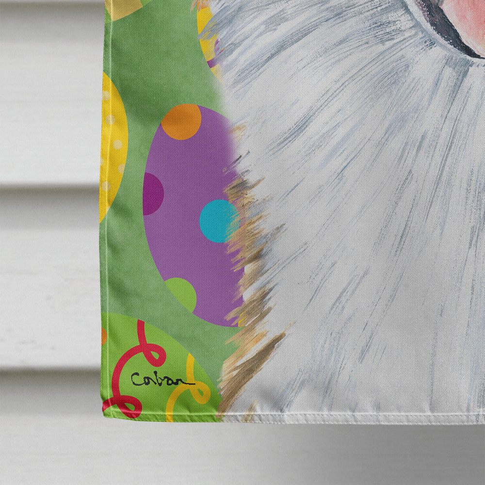 Australian Shepherd Easter Eggtravaganza Flag Canvas House Size  the-store.com.