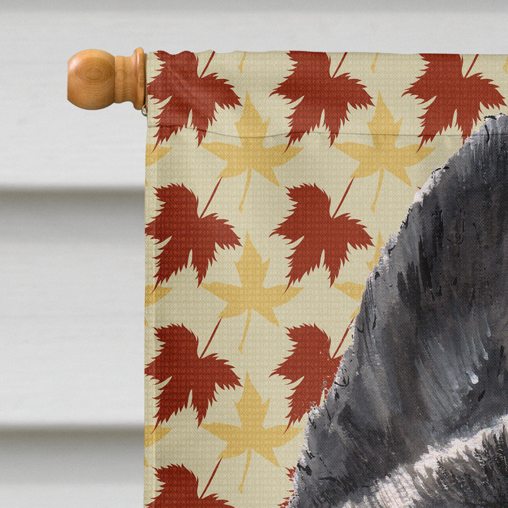 Akita Fall Leaves Flag Canvas House Size SC9485CHF  the-store.com.