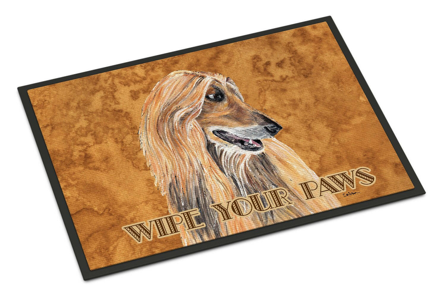 Afghan Hound Indoor or Outdoor Mat 18x27 SC9509MAT - the-store.com
