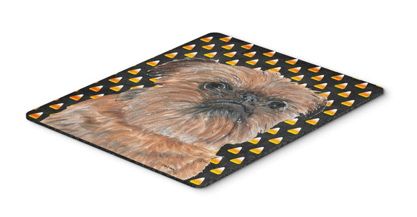 Brussels Griffon Halloween Candy Corn Mouse Pad, Hot Pad or Trivet by Caroline's Treasures