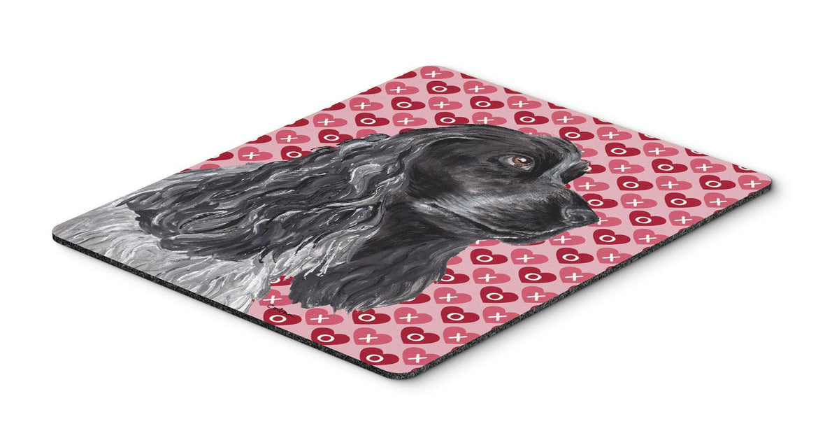Cocker Spaniel Valentine&#39;s Love Mouse Pad, Hot Pad or Trivet by Caroline&#39;s Treasures