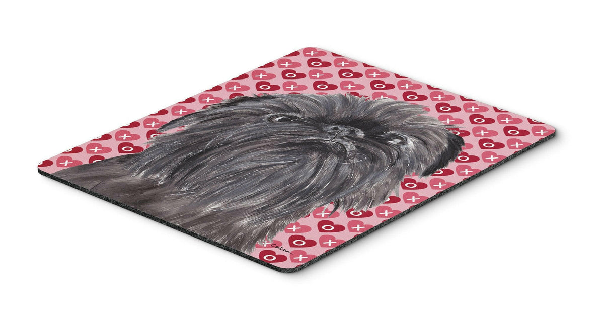 Brussels Griffon Valentine&#39;s Love Mouse Pad, Hot Pad or Trivet by Caroline&#39;s Treasures
