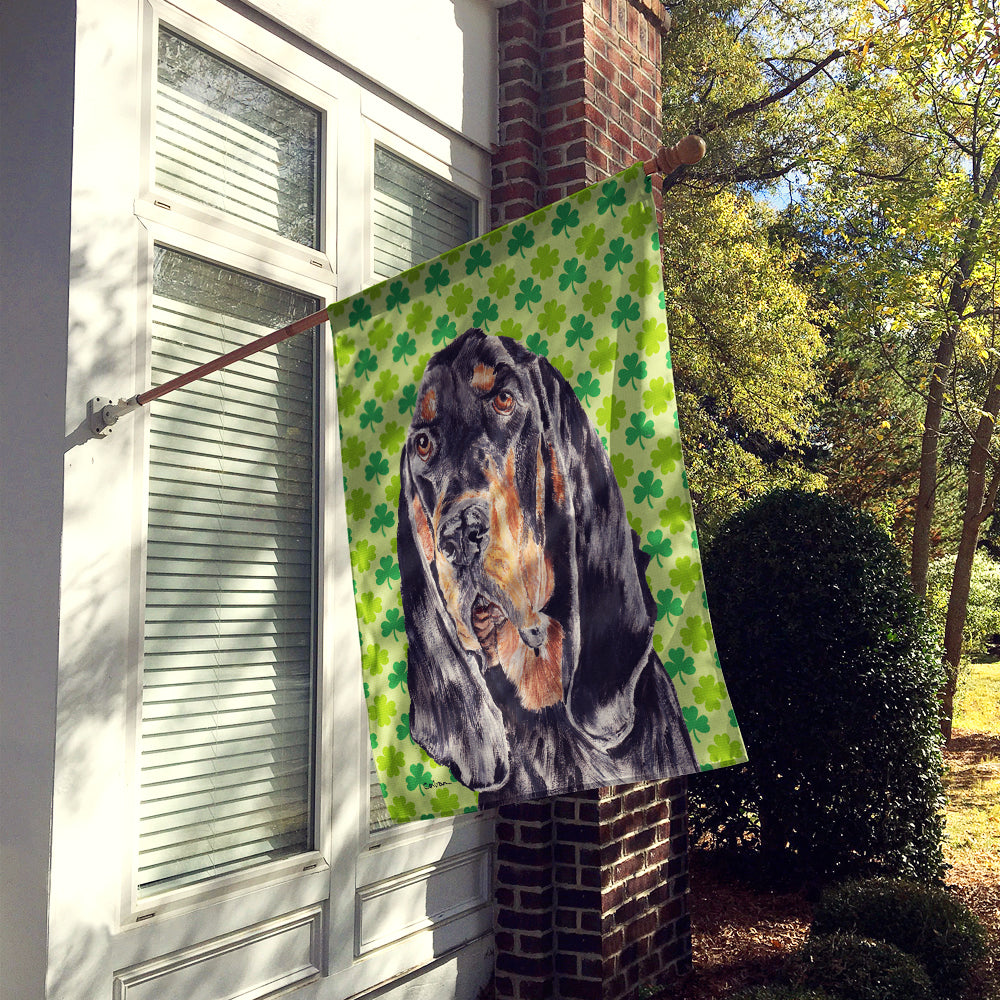 Coonhound St Patrick's Irish Flag Canvas House Size  the-store.com.
