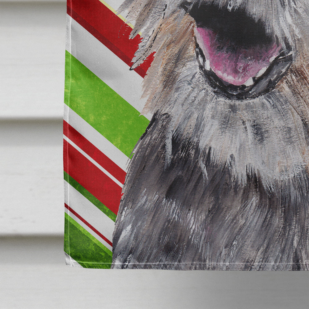 Border Terrier Candy Cane Christmas Flag Canvas House Size
