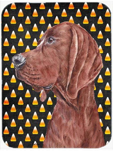 Redbone Coonhound Candy Corn Halloween Mouse Pad, Hot Pad or Trivet SC9659MP by Caroline&#39;s Treasures