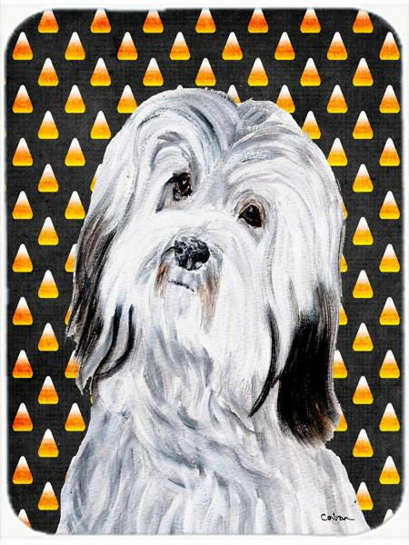 Havanese Candy Corn Halloween Mouse Pad, Hot Pad or Trivet SC9665MP by Caroline&#39;s Treasures