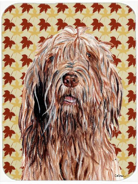 Otterhound Fall Leaves Mouse Pad, Hot Pad or Trivet SC9685MP by Caroline&#39;s Treasures