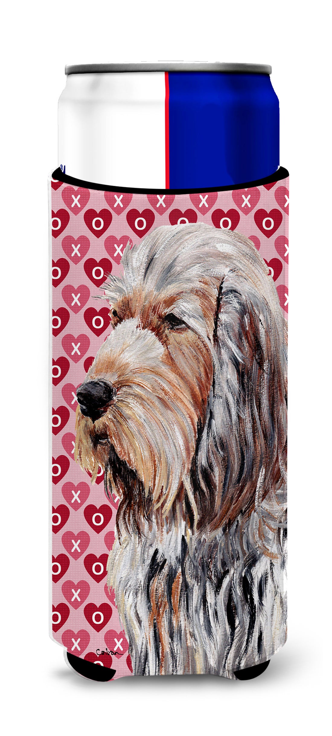 Otterhound Hearts and Love Ultra Beverage Insulators for slim cans SC9708MUK