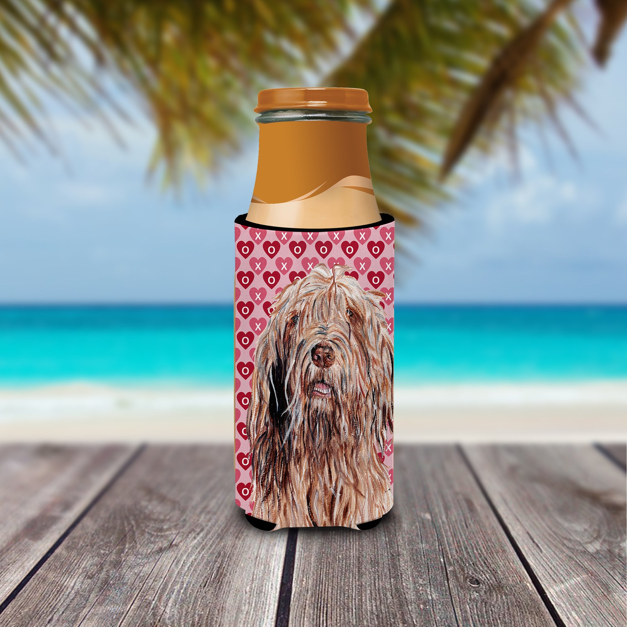 Otterhound Hearts and Love Ultra Beverage Insulators for slim cans SC9709MUK.