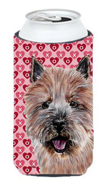 Norwich Terrier Hearts and Love Tall Boy Beverage Insulator Hugger SC9710TBC by Caroline's Treasures