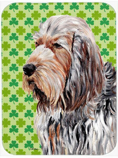 Otterhound Lucky Shamrock St. Patrick&#39;s Day Mouse Pad, Hot Pad or Trivet SC9732MP by Caroline&#39;s Treasures