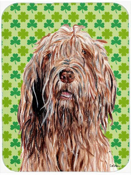 Otterhound Lucky Shamrock St. Patrick&#39;s Day Mouse Pad, Hot Pad or Trivet SC9733MP by Caroline&#39;s Treasures