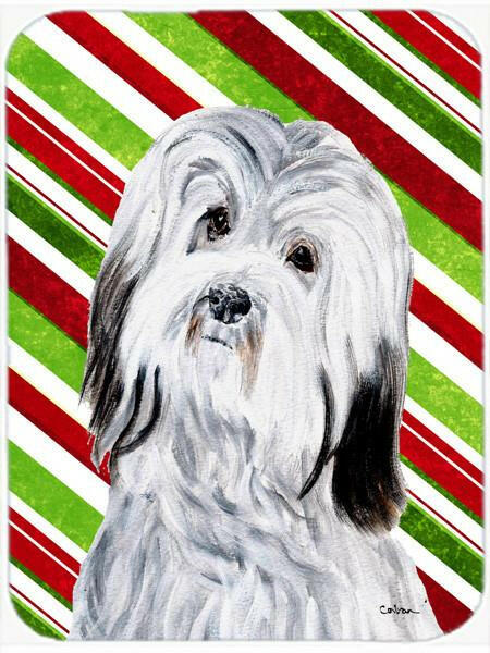 Havanese Candy Cane Christmas Mouse Pad, Hot Pad or Trivet SC9809MP by Caroline&#39;s Treasures