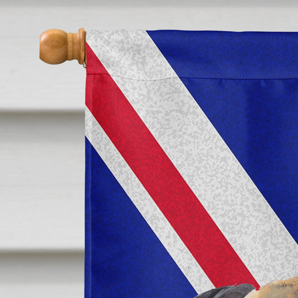 Mastiff with English Union Jack British Flag Flag Canvas House Size SC9842CHF