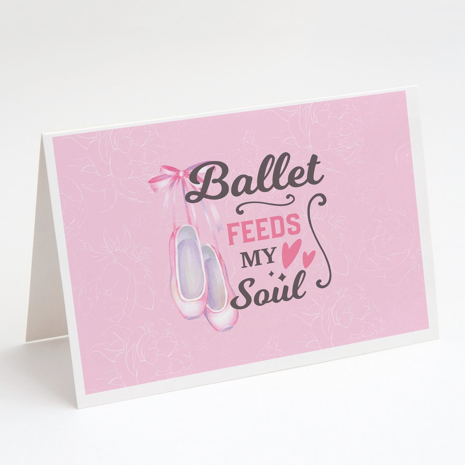 Buy this Ballet Feeds my Soul Greeting Cards and Envelopes Pack of 8
