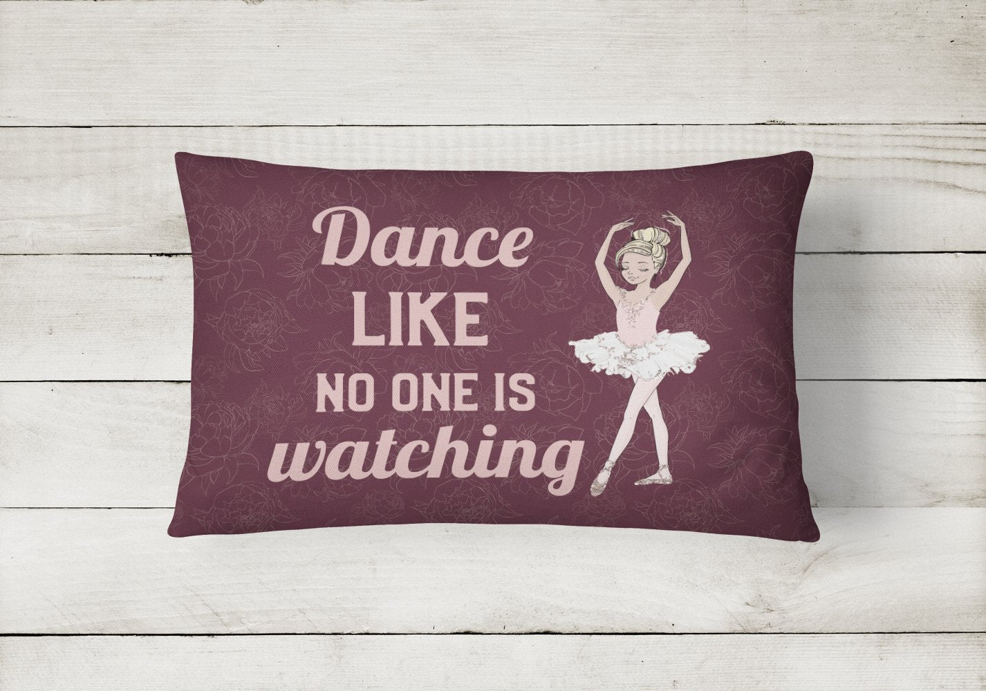 Buy this Dance like no one is watching Canvas Fabric Decorative Pillow