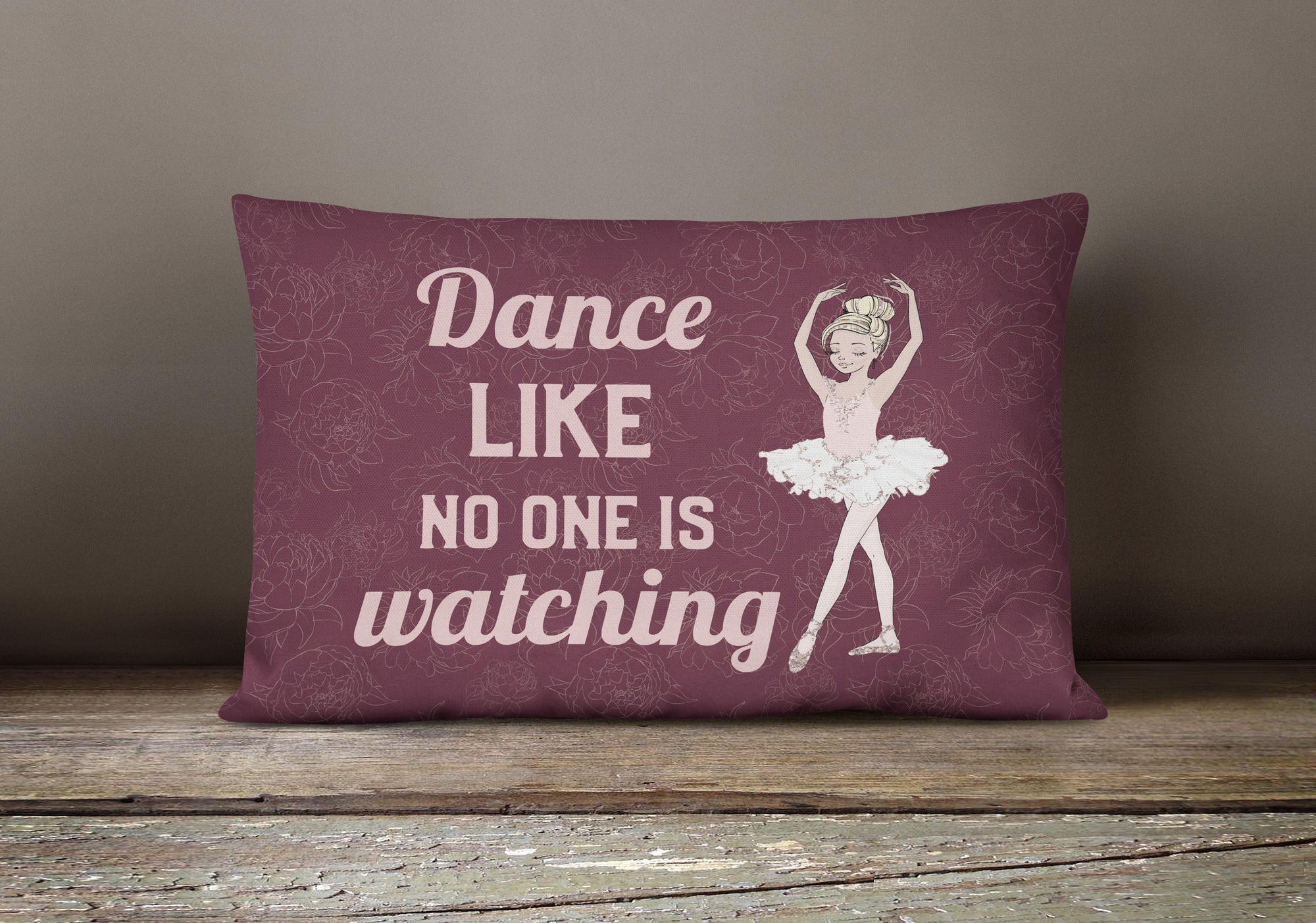 Dance like no one is watching Canvas Fabric Decorative Pillow - the-store.com