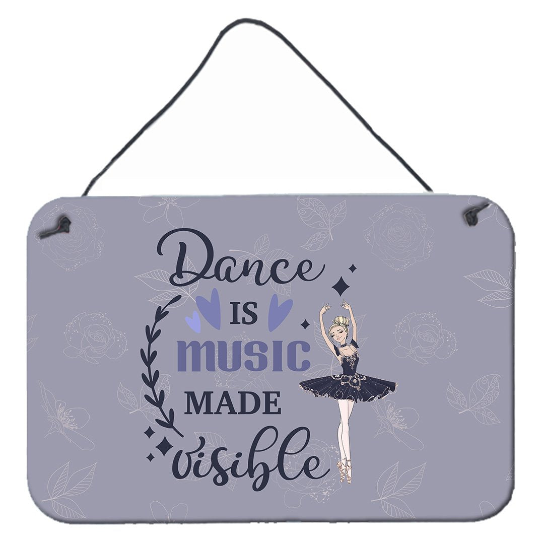 Buy this Dance is music made visible Wall or Door Hanging Prints