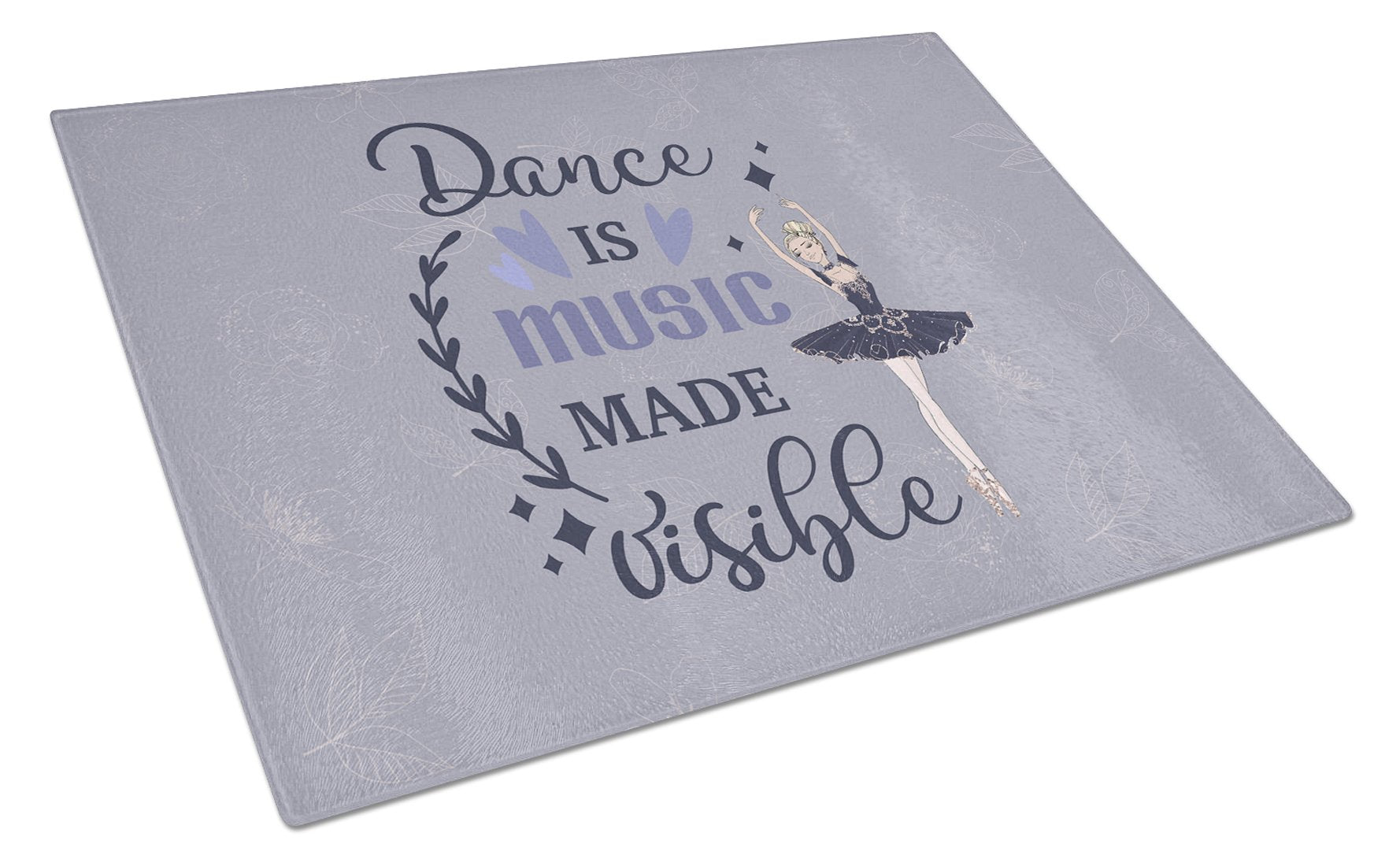 Buy this Dance is music made visible Glass Cutting Board Large