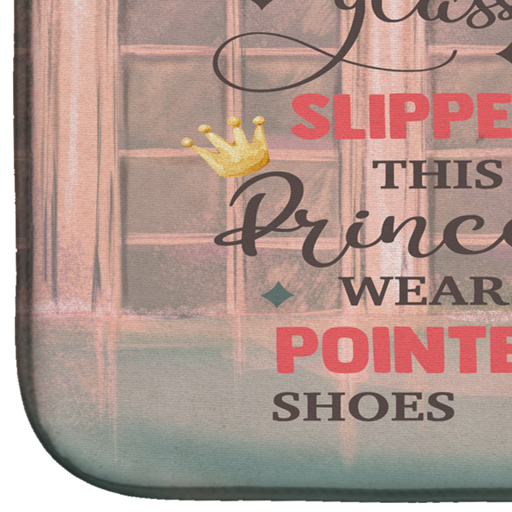 This Princess Wears Pionte Shoes Dance Dish Drying Mat  the-store.com.