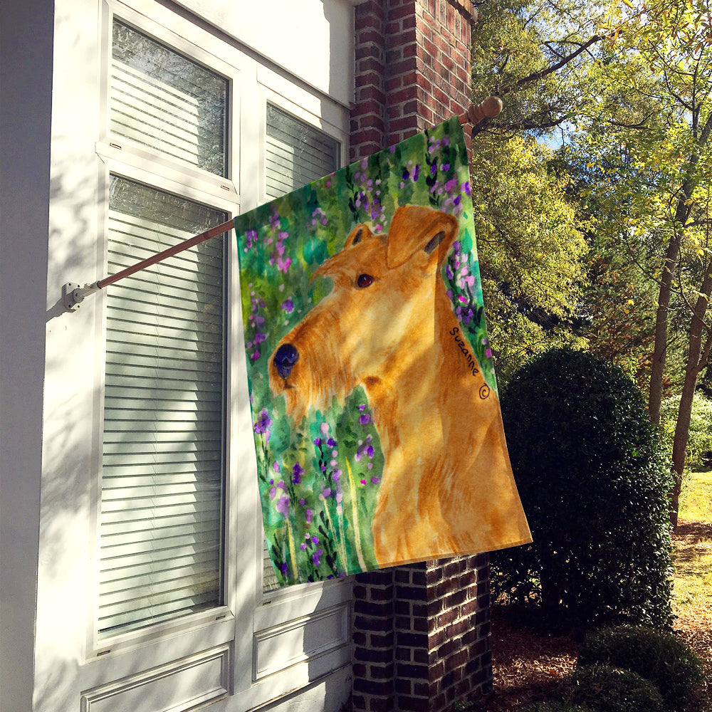 Irish Terrier Flag Canvas House Size  the-store.com.