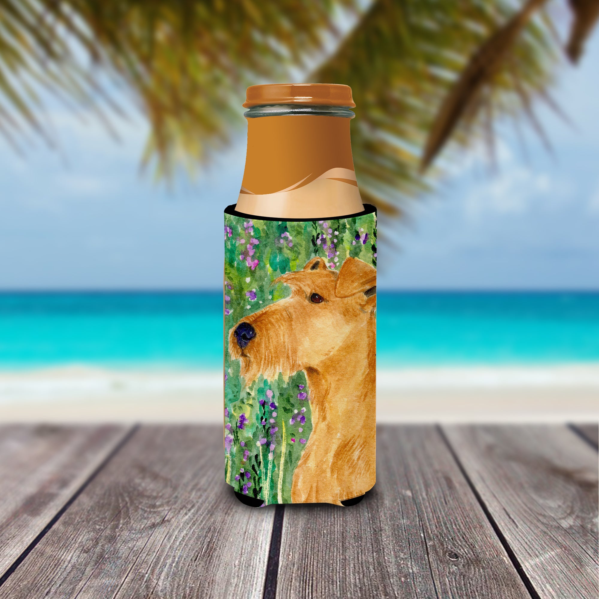 Irish Terrier Ultra Beverage Insulators for slim cans SS1004MUK